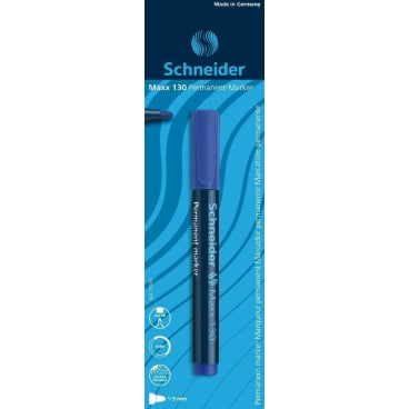 Permanentmarker Maxx 130 1-3 mm blau Blisterkarte Permanentmarker Maxx 130 1-3 mm blau Blisterkarte - Bild-Darstellung des Produktes 1