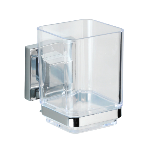 WENKO Quadro Vaccum-Loc Zahnputzbecher