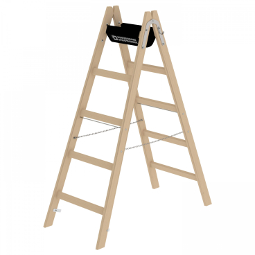 MUNK Holz Stehleiter 2x5 Sprossen 1 Stück - Bild-Darstellung des Produktes 1