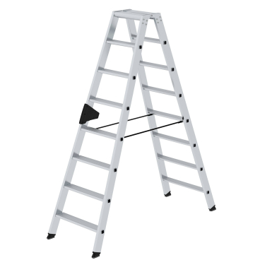 MUNK Stehleiter mit ergo-pad beidseitig begehbar 2x8 Stufen 1 Stück - Bild-Darstellung des Produktes 1