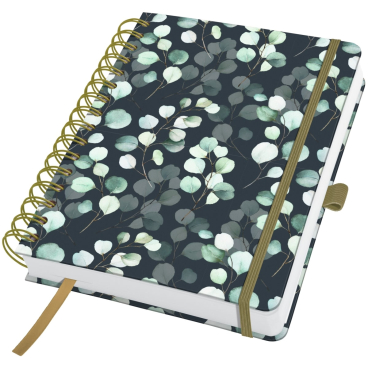 Spiral-Notizbuch Jolie Dot-Lineatur ca. A5 Eucalyptus Night  240 Seiten 120g Spiral-Notizbuch Jolie Dot-Lineatur ca. A5 Eucalyptus Night  240 Seiten 120g - Bild-Darstellung des Produktes 1