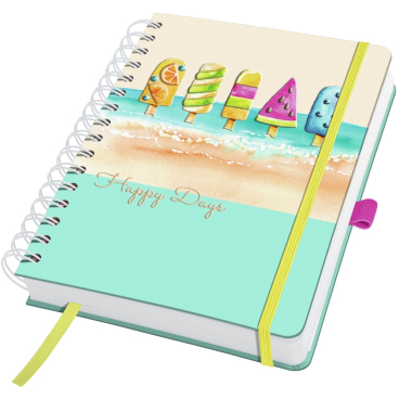 Spiral-Notizbuch Jolie Dot-Lineatur ca. A5 Summer Breeze  240 Seiten 120g Spiral-Notizbuch Jolie Dot-Lineatur ca. A5 Summer Breeze  240 Seiten 120g - Bild-Darstellung des Produktes 1