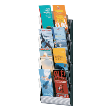 Wandprospekthalter INTEGRAL 4065X4.35 DIN A5 PS aluminium Wandprospekthalter INTEGRAL 4065X4.35 DIN A5 PS aluminium - Bild-Darstellung des Produktes 1