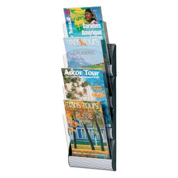 Wandprospekthalter INTEGRAL 4064X4.35 DIN A4 PS aluminium Wandprospekthalter INTEGRAL 4064X4.35 DIN A4 PS aluminium - Bild-Darstellung des Produktes 1