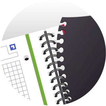 Projectbook Studium A4+ kariert 5mm 70 Blatt 90 g/qm Optik Paper farbig sortiert Projectbook Studium A4+ kariert 5mm 70 Blatt 90 g/qm Optik Paper farbig sortiert - Bild-Darstellung des Produktes 1