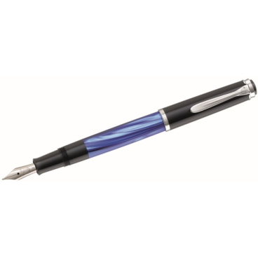 Kolbenfüllhalter Classic M205 Feder F blau marmoriert Kolbenfüllhalter Classic M205 Feder F blau marmoriert - Bild-Darstellung des Produktes 1