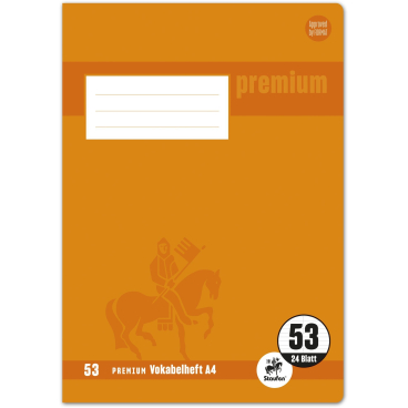 Vokabelheft A4 24 Blatt Vokabelheft A4 24 Blatt - Bild-Darstellung des Produktes 1