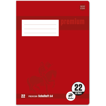 Schulheft Premium A4 32 kariert Schulheft Premium A4 32 kariert - Bild-Darstellung des Produktes 1