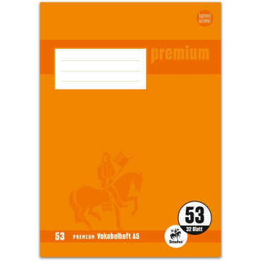 Vokabelheft Premium A5 32 Blatt Vokabelheft Premium A5 32 Blatt - Bild-Darstellung des Produktes 1