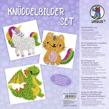 Knüddelbilder-Set 'Fantasietiere' Knüddelbilder-Set 'Fantasietiere' - Bild-Darstellung des Produktes 1