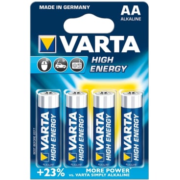 Batterie HighEnergy Mignon 1,5V (AA) VE=4 Stück Batterie HighEnergy Mignon 1,5V (AA) VE=4 Stück - Bild-Darstellung des Produktes 1