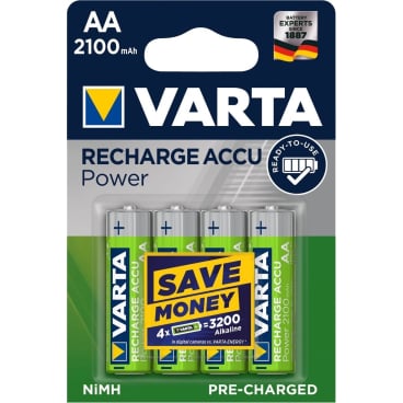VARTA RECHARGE ACCU Power AA 2100mAh Blister 4 VARTA RECHARGE ACCU Power AA 2100mAh Blister 4 - Bild-Darstellung des Produktes 1