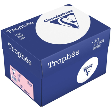 Kopierpapier Trophee A4 160g/qm VE=250 Blatt rosa Kopierpapier Trophee A4 160g/qm VE=250 Blatt rosa - Bild-Darstellung des Produktes 1