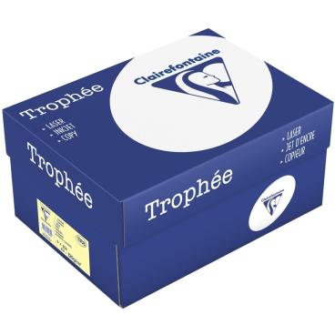 Kopierpapier Trophee A3 120g/qm VE=250 Blatt kanariengelb Kopierpapier Trophee A3 120g/qm VE=250 Blatt kanariengelb - Bild-Darstellung des Produktes 1
