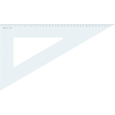Dreieck 60 Grad Acryl 425mm transparent Dreieck 60 Grad Acryl 425mm transparent - Bild-Darstellung des Produktes 1