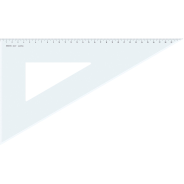Dreieck 60 Grad mit Facette Acryl 360mm transparent Dreieck 60 Grad mit Facette Acryl 360mm transparent - Bild-Darstellung des Produktes 1