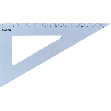 Zeichendreieck 60 21cm Zeichendreieck 60 21cm - Bild-Darstellung des Produktes 1