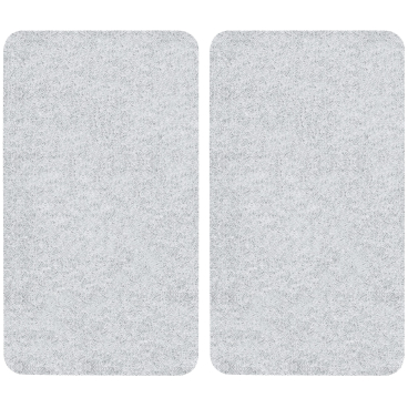 WENKO Universal Herdabdeckplatte, 30 x 52 cm Farbe: Transparent, 2 Platten - Bild-Darstellung des Produktes 1