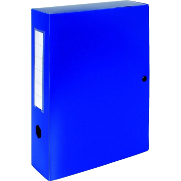 Dokumentenbox 250x330mm PP Rückenbreite 80mm blau Dokumentenbox 250x330mm PP Rückenbreite 80mm blau - Bild-Darstellung des Produktes 1