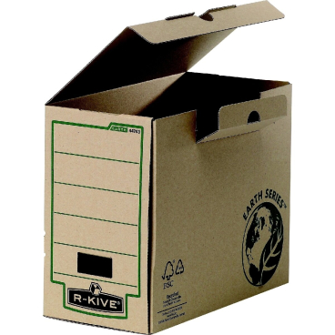 Archivbox R-Kive HxBxT 15x25,5x31,5 cm naturbraun Archivbox R-Kive HxBxT 15x25,5x31,5 cm naturbraun - Bild-Darstellung des Produktes 1