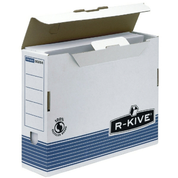 Archivbox R-Kive Prima 80x311x255mm blau/schwarz/weiß Archivbox R-Kive Prima 80x311x255mm blau/schwarz/weiß - Bild-Darstellung des Produktes 1