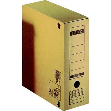 Archivschachtel A4 mit Verschlussklappe naturbraun Archivschachtel A4 mit Verschlussklappe naturbraun - Bild-Darstellung des Produktes 1