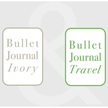 Einlagen für Bullet Journal 10x15 cm 2er Set 'Travel Ivory' Einlagen für Bullet Journal 10x15 cm 2er Set 'Travel Ivory' - Bild-Darstellung des Produktes 1