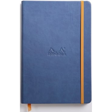Notizbuch Rhodiarama A5 14,8x21cm 96 Blatt 90g liniert saphir Notizbuch Rhodiarama A5 14,8x21cm 96 Blatt 90g liniert saphir - Bild-Darstellung des Produktes 1