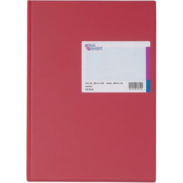 Geschäftsbuch A4 Kunststoff kariert 96 Blatt Geschäftsbuch A4 Kunststoff kariert 96 Blatt - Bild-Darstellung des Produktes 1