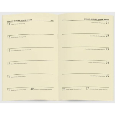 Bullet Journal 13x21 cm schwarz Bullet Journal 13x21 cm schwarz - Bild-Darstellung des Produktes 1
