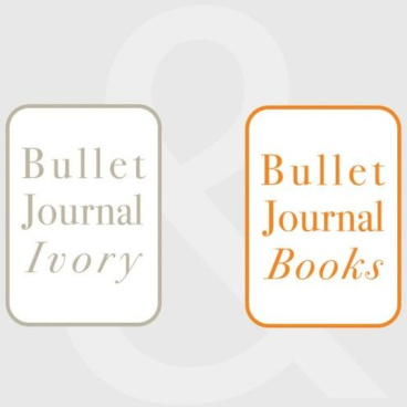 Einlagen für Bullet Journal 13x21 cm 2er Set 'Books Ivory' Einlagen für Bullet Journal 13x21 cm 2er Set 'Books Ivory' - Bild-Darstellung des Produktes 1