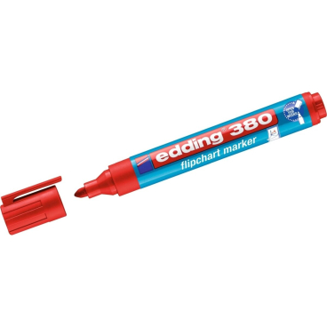 Flipchartmarker edding 380 nachfüllbar ca. 1,5-3mm rot Flipchartmarker edding 380 nachfüllbar ca. 1,5-3mm rot - Bild-Darstellung des Produktes 1