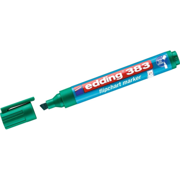 Flipchartmarker edding 383 nachfüllbar 1-5mm grün Flipchartmarker edding 383 nachfüllbar 1-5mm grün - Bild-Darstellung des Produktes 1
