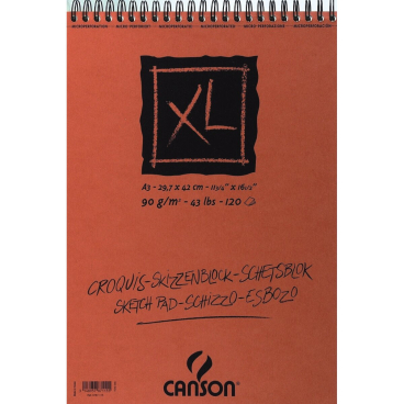 Spiralblock XL Skizzen- und Zeichenpapier A3 120 Blatt Spiralblock XL Skizzen- und Zeichenpapier A3 120 Blatt - Bild-Darstellung des Produktes 1