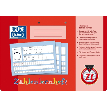Zahlen- und Rechenheft A4 quer 16Blatt Zahlen- und Rechenheft A4 quer 16Blatt - Bild-Darstellung des Produktes 1