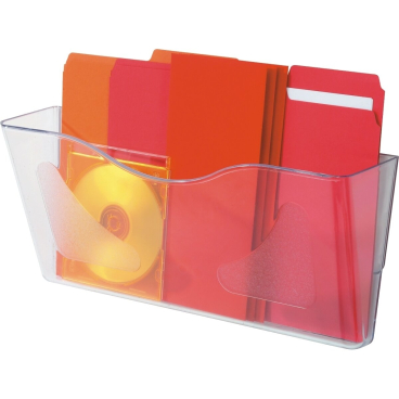 Wandprospekthalter 381x105x175mm quer transparent Wandprospekthalter 381x105x175mm quer transparent - Bild-Darstellung des Produktes 1