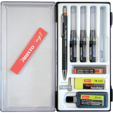 Tuschefüller-Set mg1 Studio Set 3 Stück 0,35/0,5/0,7mm Tuschefüller-Set mg1 Studio Set 3 Stück 0,35/0,5/0,7mm - Bild-Darstellung des Produktes 1