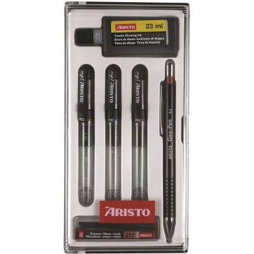 Tuschefüller-Set mg1 College Set 3 Stifte 0,25/0,35/0,50mm Tuschefüller-Set mg1 College Set 3 Stifte 0,25/0,35/0,50mm - Bild-Darstellung des Produktes 1