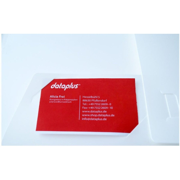 Schnellhefter-Mappe A4 mit A4-Tasche natur-transparent Schnellhefter-Mappe A4 mit A4-Tasche natur-transparent - Bild-Darstellung des Produktes 1
