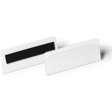 Etikettentasche 100x38mm HardCover magnetisch transparent VE=10 Stück Etikettentasche 100x38mm HardCover magnetisch transparent VE=10 Stück - Bild-Darstellung des Produktes 1