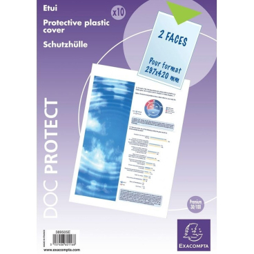 Ausweishüllen A3 einfach 300my VE=10 Stück Ausweishüllen A3 einfach 300my VE=10 Stück - Bild-Darstellung des Produktes 1
