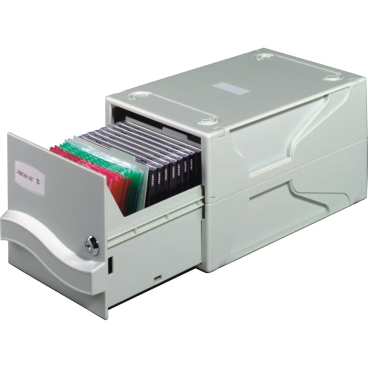 Multimedia Box I 26 CDs/136 Disk u.v.m. Kunststoff 195x325x165mm grau Multimedia Box I 26 CDs/136 Disk u.v.m. Kunststoff 195x325x165mm grau - Bild-Darstellung des Produktes 1