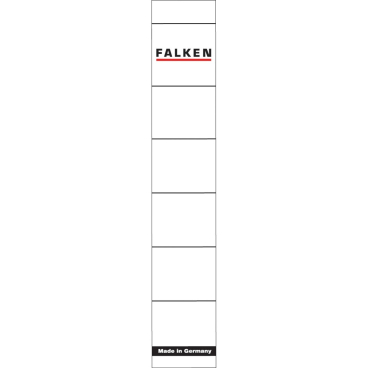 Einsteck-Rückenschilder 30x190mm VE=10 Stück  weiß Einsteck-Rückenschilder 30x190mm VE=10 Stück  weiß - Bild-Darstellung des Produktes 1
