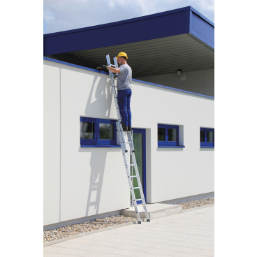 Günzburger Aluminium-Schiebeleiter 2 x 8 Sprossen - Bild-Darstellung des Produktes 1