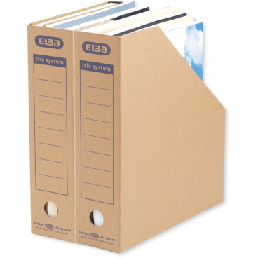 Stehsammler tric system A4 Wellpappe braun Stehsammler tric system A4 Wellpappe braun - Bild-Darstellung des Produktes 1