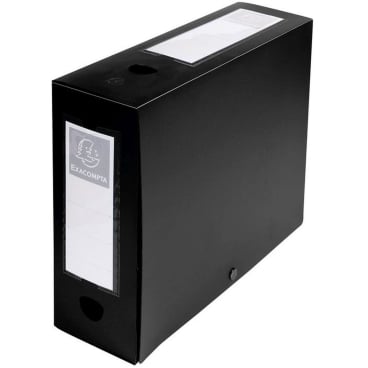 Sammelbox A4 100mm PP schwarz Sammelbox A4 100mm PP schwarz - Bild-Darstellung des Produktes 1