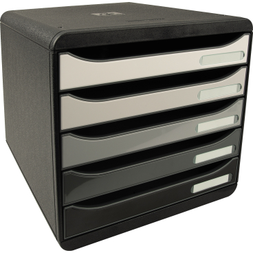 Schubladenbox BIG-BOX PLUS 3097294D 5 Schübe schwarz/shades  grau Schubladenbox BIG-BOX PLUS 3097294D 5 Schübe schwarz/shades  grau - Bild-Darstellung des Produktes 1