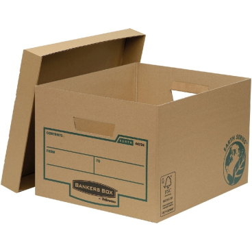 Archivbox Budgetbox Earth BxHxT 32,6x25,7x39,6cm braun Archivbox Budgetbox Earth BxHxT 32,6x25,7x39,6cm braun - Bild-Darstellung des Produktes 1