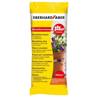 Modelliermasse Plast classic tonbasierend 500g terrakotta Modelliermasse Plast classic tonbasierend 500g terrakotta - Bild-Darstellung des Produktes 1
