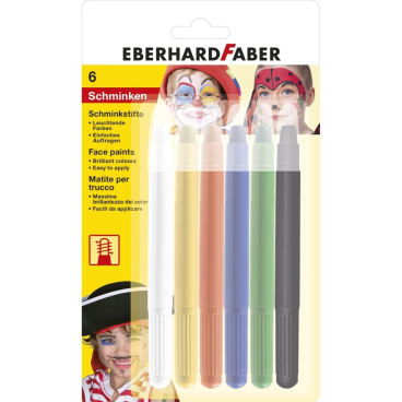 Schminkstifte drehbar VE=6 Stück Schminkstifte drehbar VE=6 Stück - Bild-Darstellung des Produktes 1